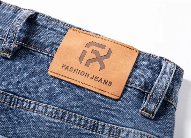 Casual Cotton Stretch Denim Pants