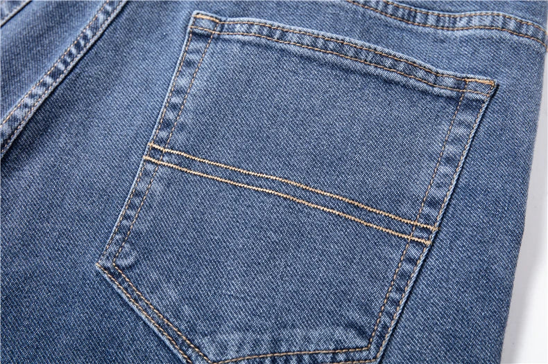 Casual Cotton Stretch Denim Pants