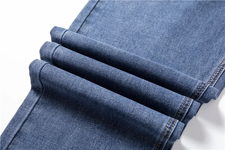 Casual Cotton Stretch Denim Pants
