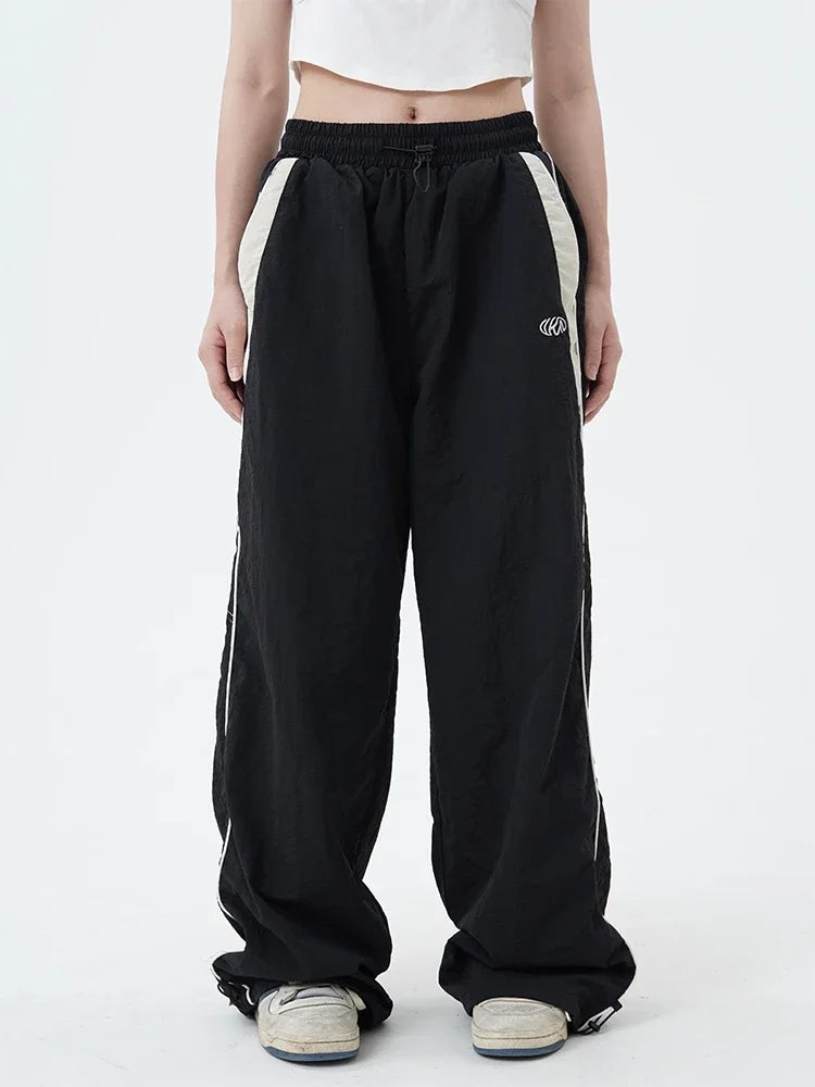 Streetwear Oversized Sports Wide Leg Pants