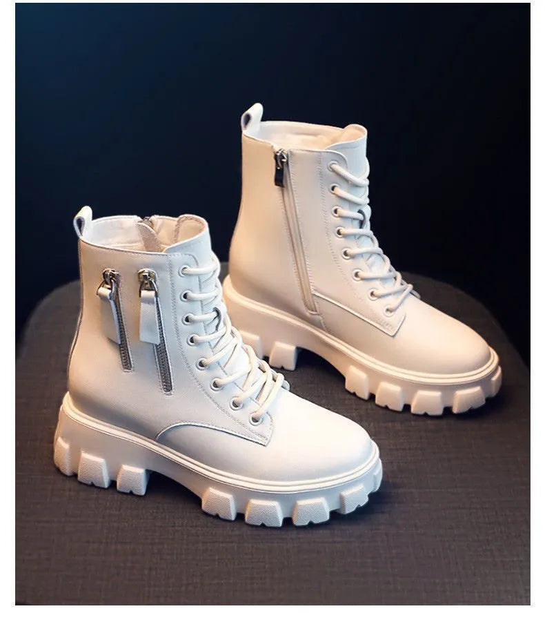 Thick-Soled Boots.