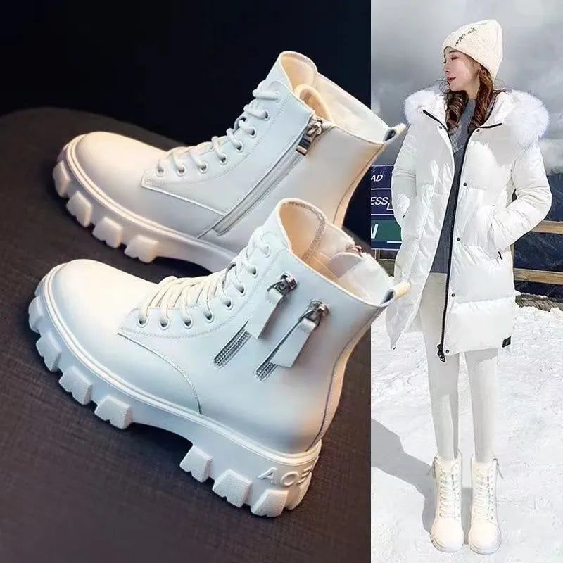 Thick-Soled Boots.